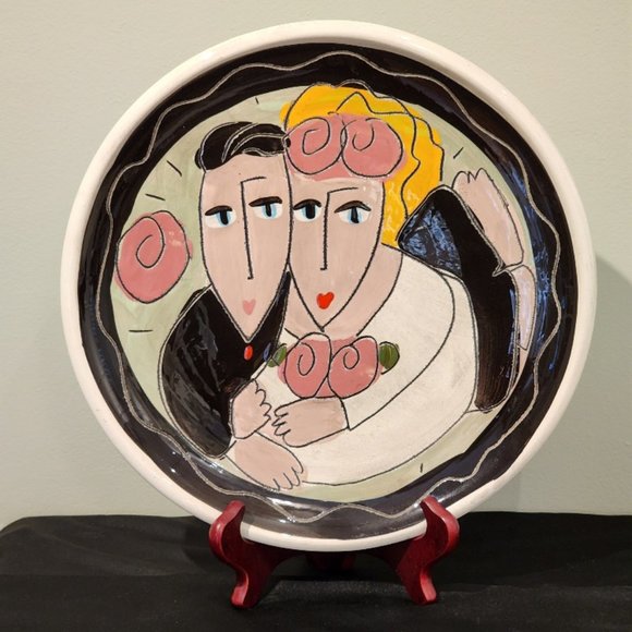 Sandra Magsamen Other - Vintage Sandra Magsamen Wedding Plate